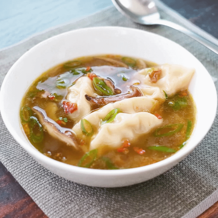 Potsticker Soup Recipe