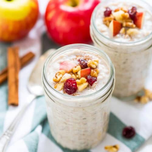 Apple Cinnamon Overnight Oats