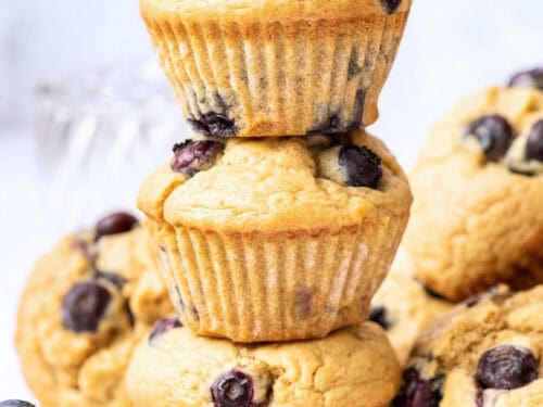 Blueberry Cottage Cheese Muffins Recipe