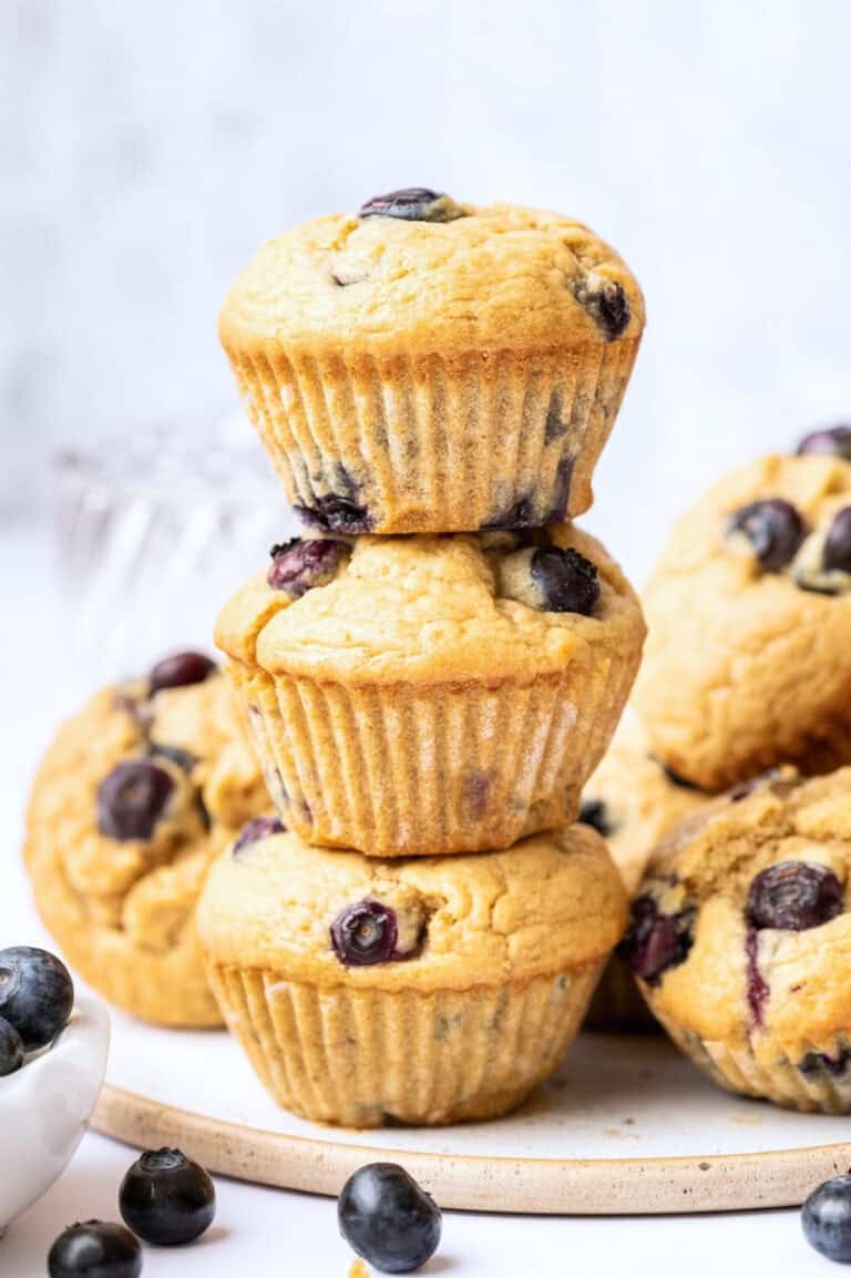 Blueberry Cottage Cheese Muffins Recipe