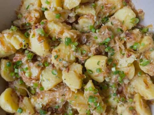 Carmelized Onion Potato Salad