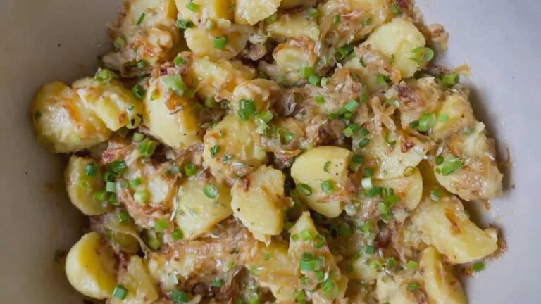 Carmelized Onion Potato Salad