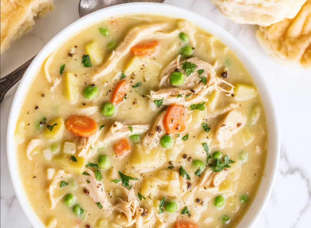 Chicken Pot Pie Soup