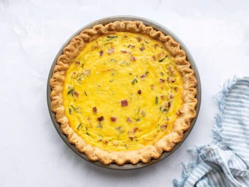 Cottage Cheese Breakfast Quiche Recipe