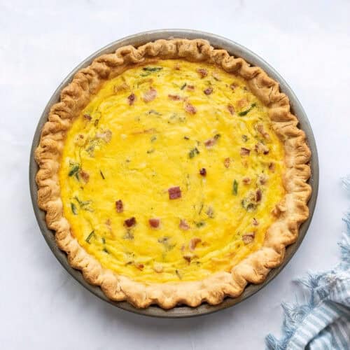 Cottage Cheese Breakfast Quiche Recipe