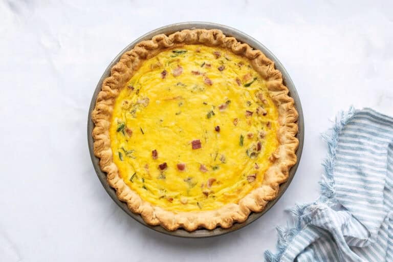 Cottage Cheese Breakfast Quiche Recipe