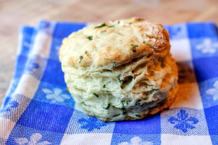 Cottage Cheese Herb Biscuits