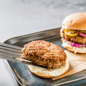 Crispy Skillet Turkey Burgers Recipe