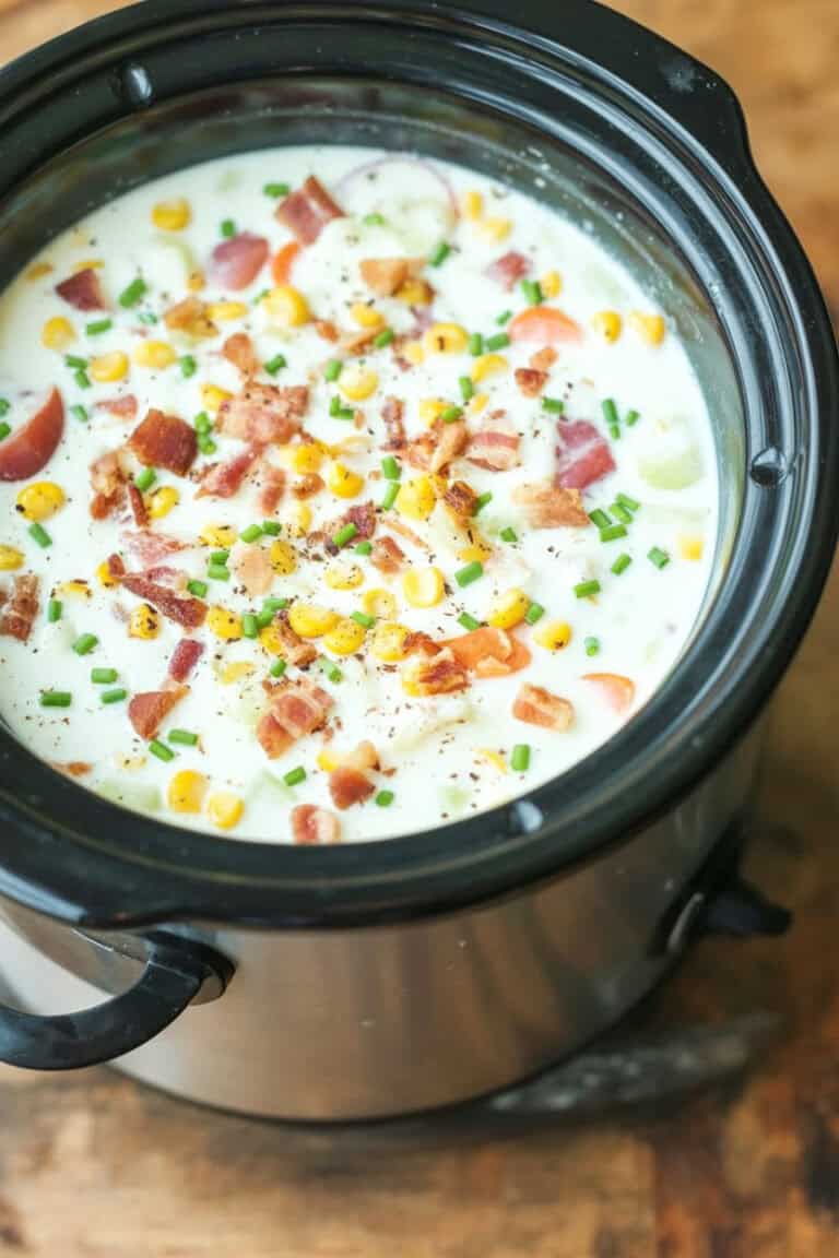 Crockpot Chicken Corn Chowder