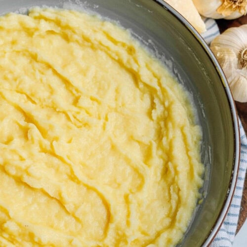 Garlic Parm Polenta Recipe