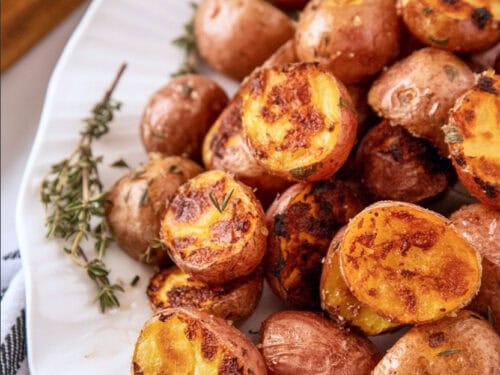 Honey Mustard Roasted Potatoes