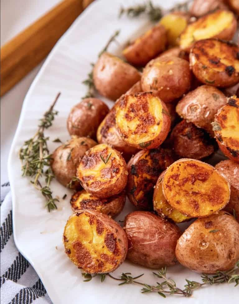 Honey Mustard Roasted Potatoes
