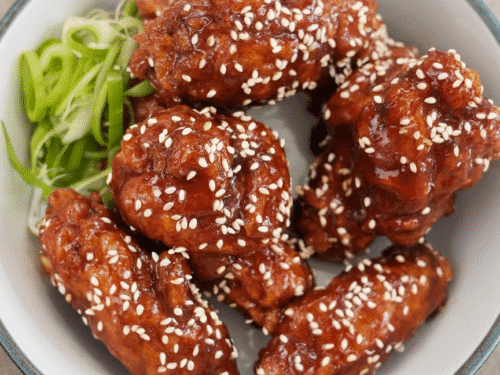 Korean Gochujang Honey Wings Recipe