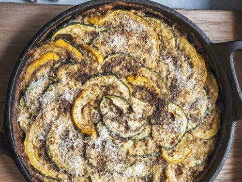 Squash And Veggies Gratin