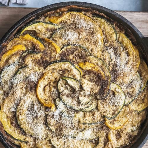 Squash And Veggies Gratin