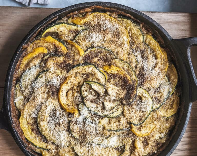 Squash And Veggies Gratin