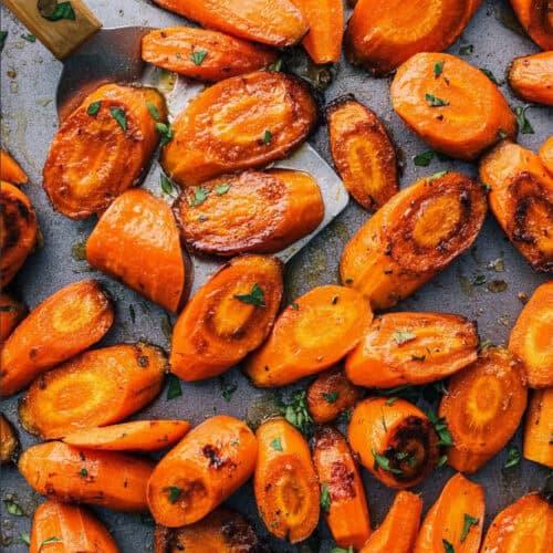 Sugar Roasted Carrots