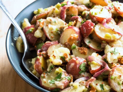 Warm German Potato Salad Recipe