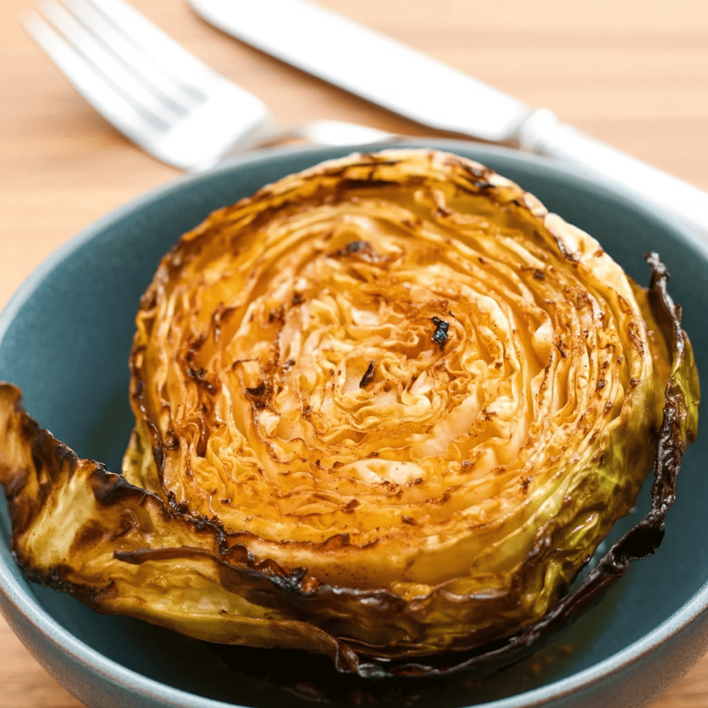 Roasted Cabbage Steaks Recipe