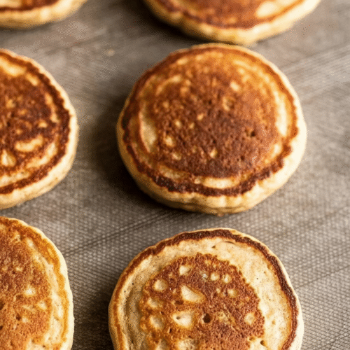 Banana Oatmeal Pancakes