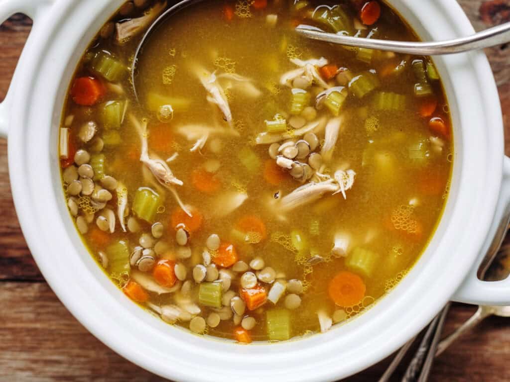 Chicken Lentil Soups Recipe