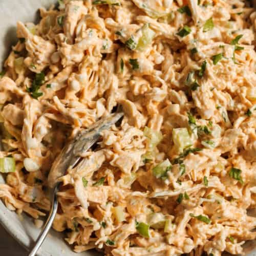 Cottage Cheese Buffalo Chicken Salad