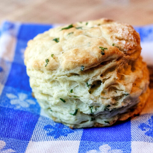 Cottage Cheese Herb Biscuits