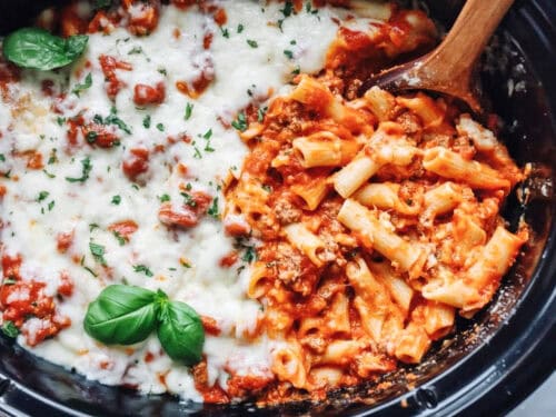 Crockpot Baked Ziti Recipe