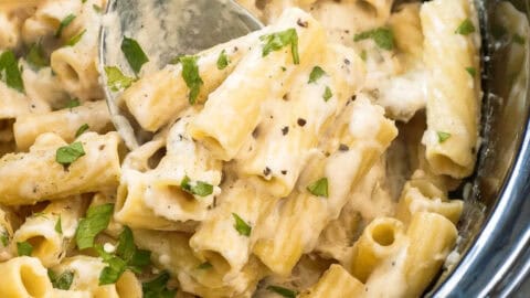 Crockpot Chicken Alfredo