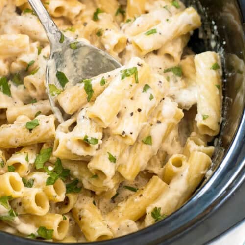 Crockpot Chicken Alfredo