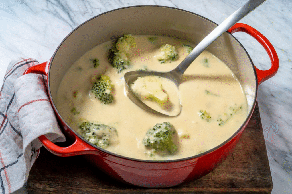 Broccoli Cheddar Soup