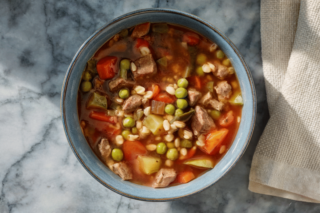 Hearty Beef and Barley Soup