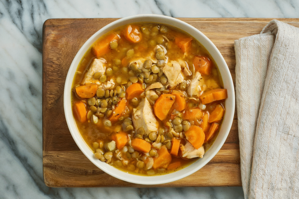 Chicken and Lentil Soup