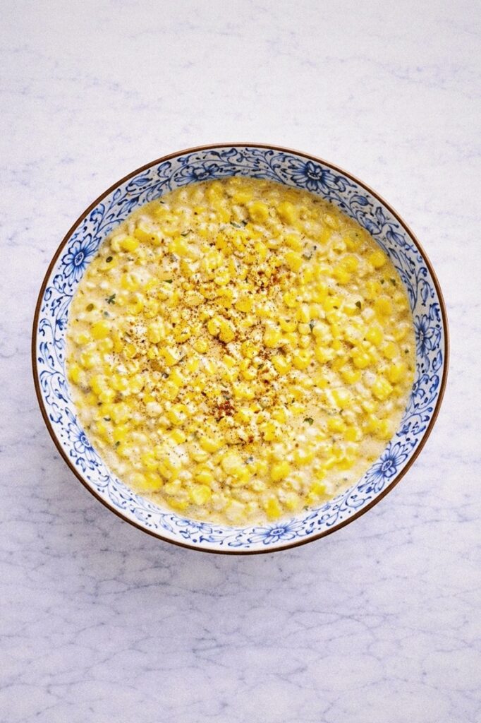 Parmesan Creamed Corn