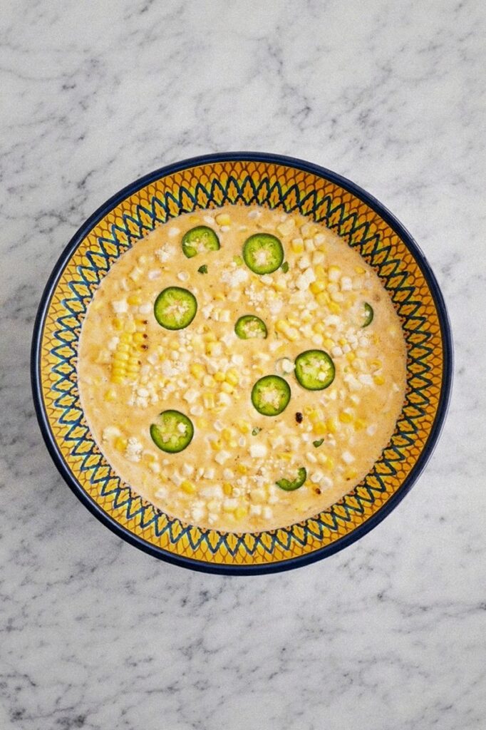 Elote Corn Queso Dip