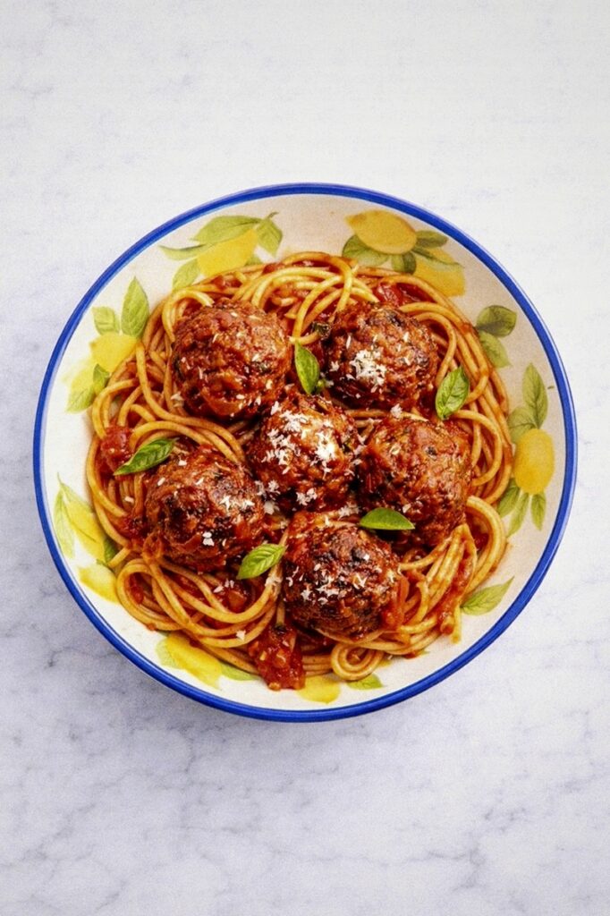 Classic Spaghetti and Meatballs
