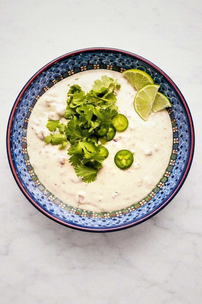 Copycat Chipotle White Queso Dip